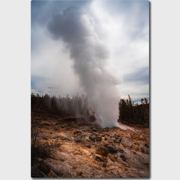 Preview image for this steamboat geyser eruption print