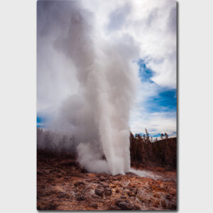 Preview image for this steamboat geyser eruption print